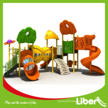 Kids outdoor play equipment for disabled kids structure LE-FF001